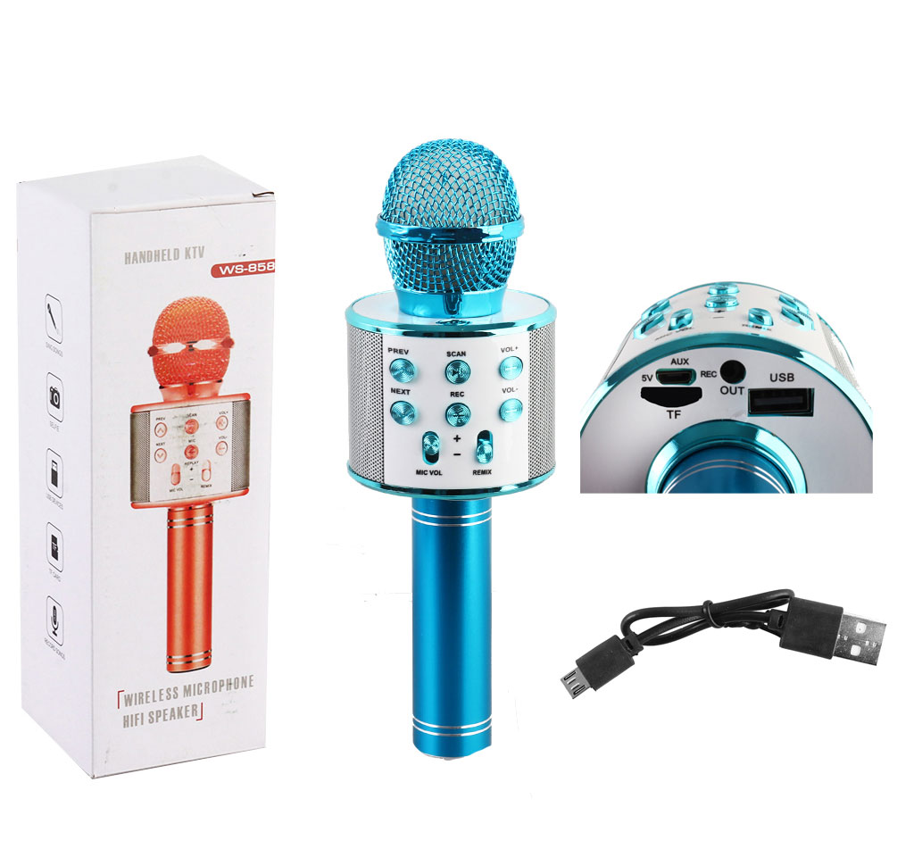 Мікрофон караоке 'Блакитний'