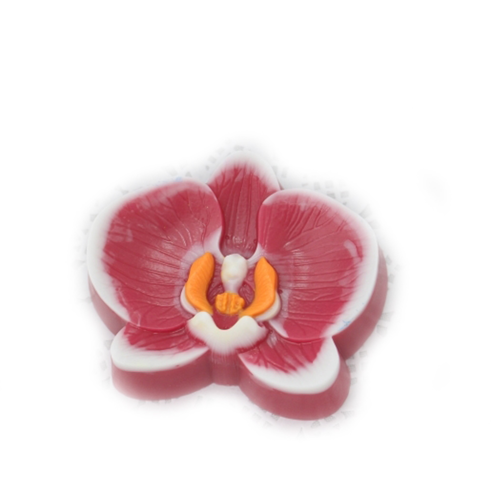 Мыло- Handmade 'Цветная орхидея'