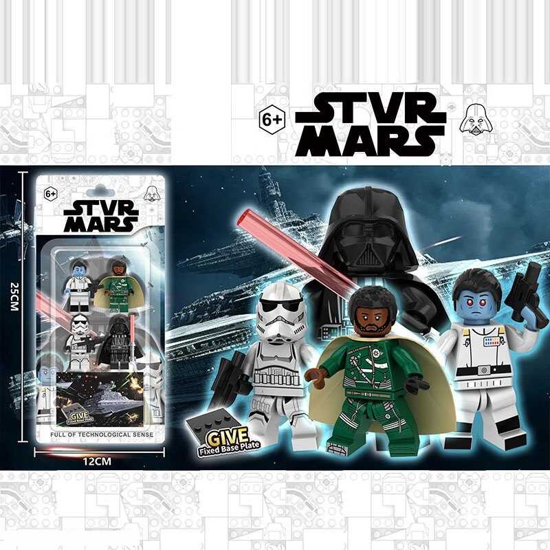 Мини герои 4 штуки