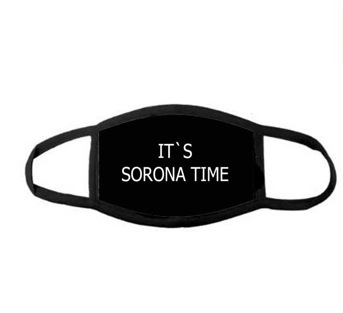 Многоразовая маска для лица 'It`s Sorona time '