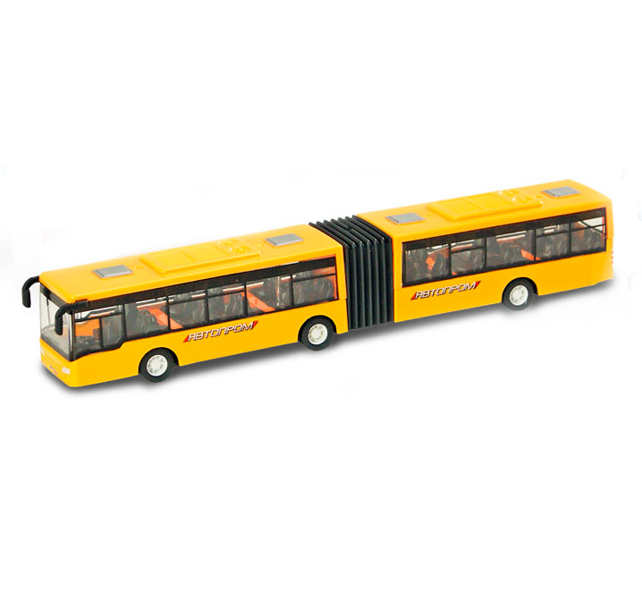 Модель двохсекційного автобуса 'Автопром'