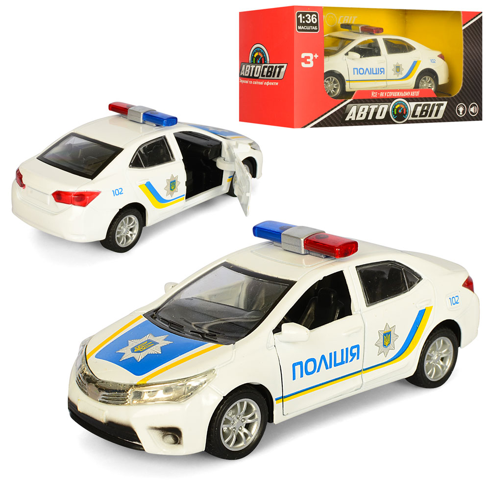 Модель машины Chevrolet 'Полиция'