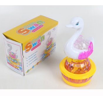 Музыкальная игрушка 'Лебедь' с подсветкой