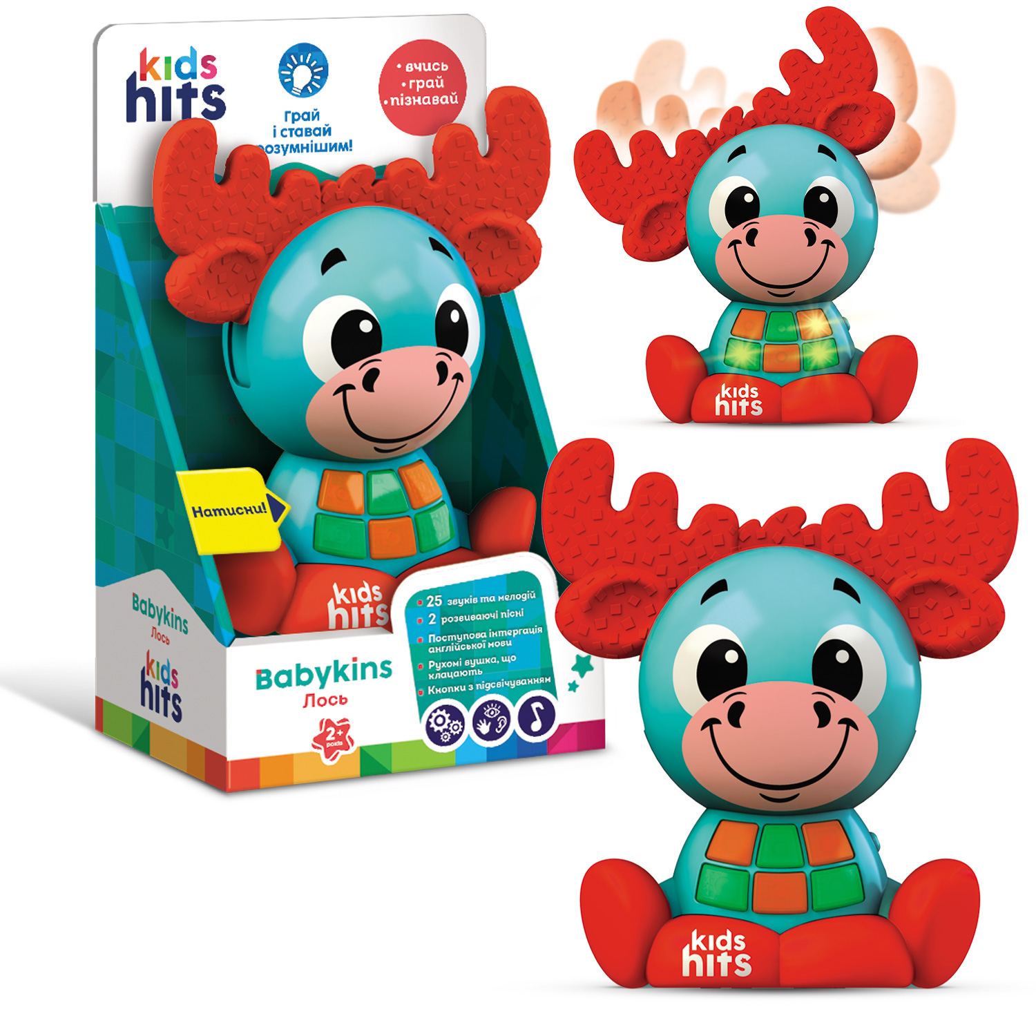 Музыкальная игрушка 'Лось'