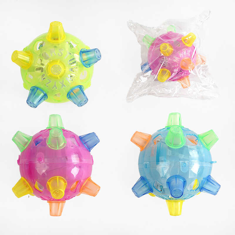 Музичний стрибаючий м'яч з підсвічуванням