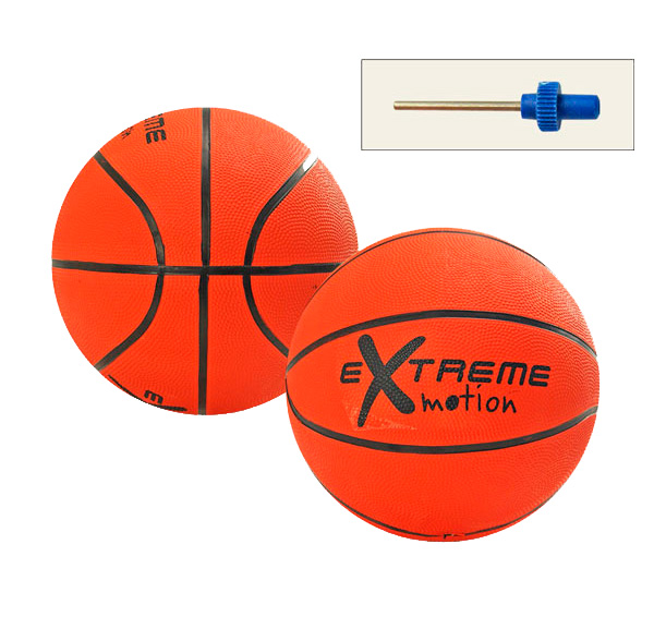 Мяч баскетбольный с иголкой в комплекте