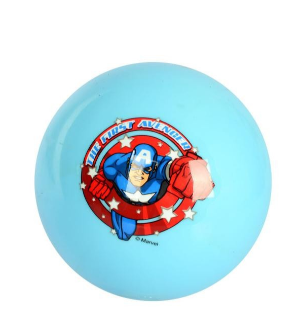 Мяч детский 'Капитан Америка' 11 см