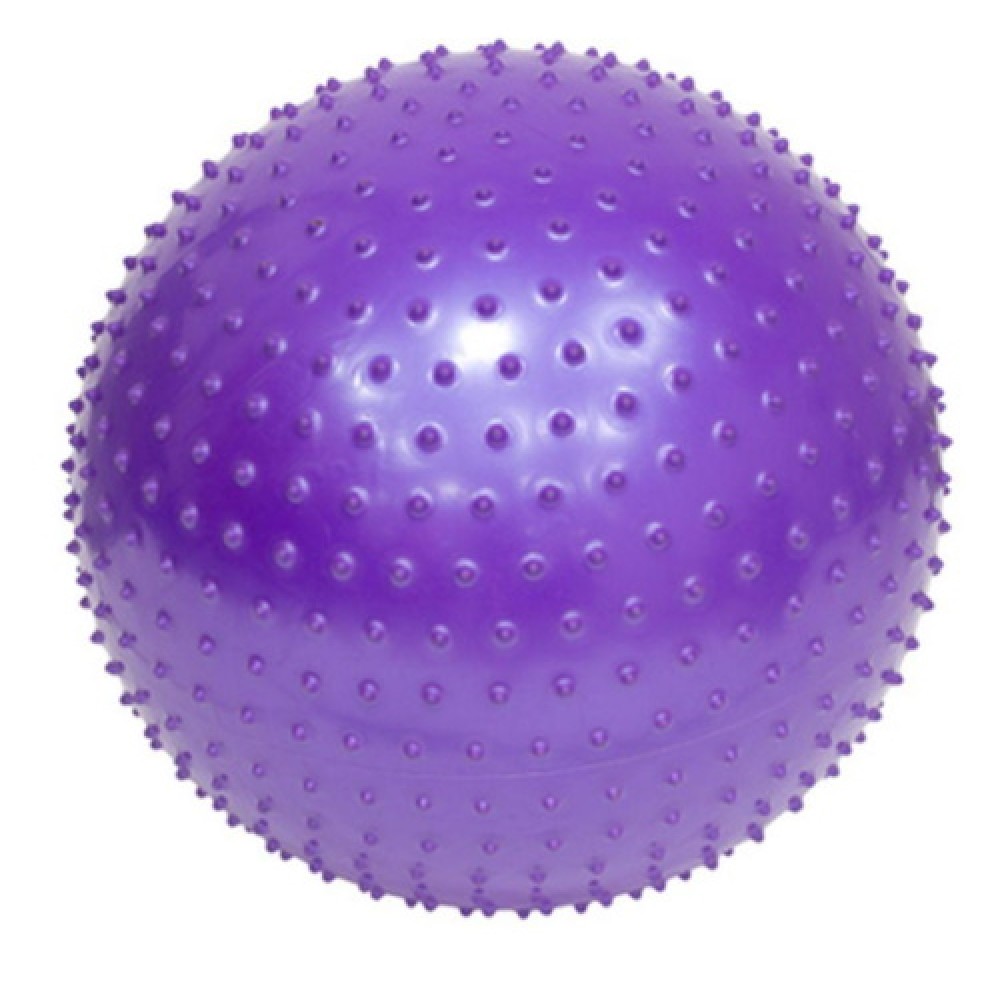 М'яч для фітнесу 'Фіолетовий' шипований 55 см