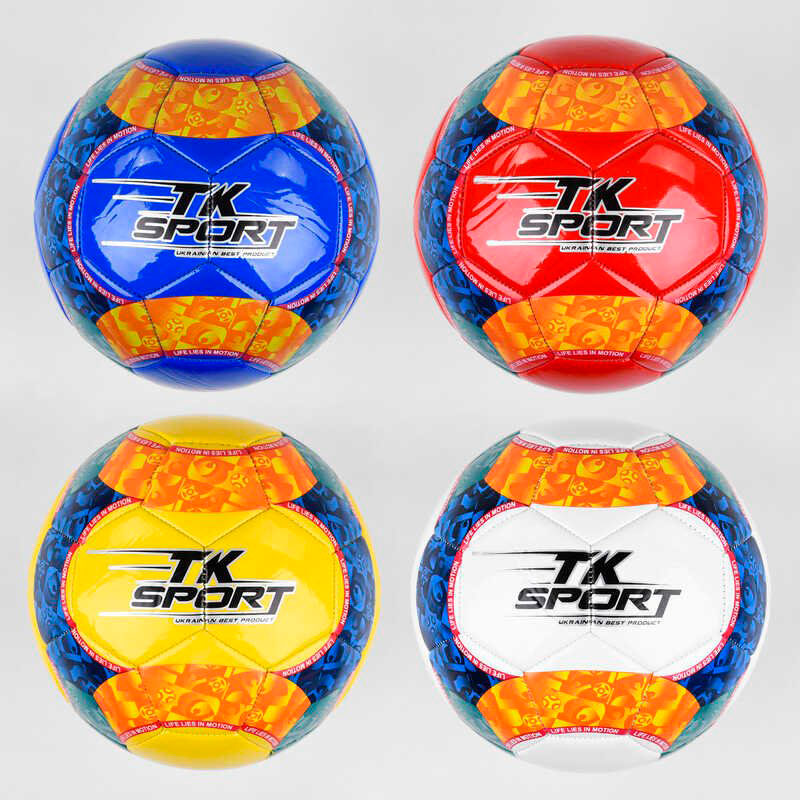 Мяч футбольный 'TK Sport' мягкий PVC
