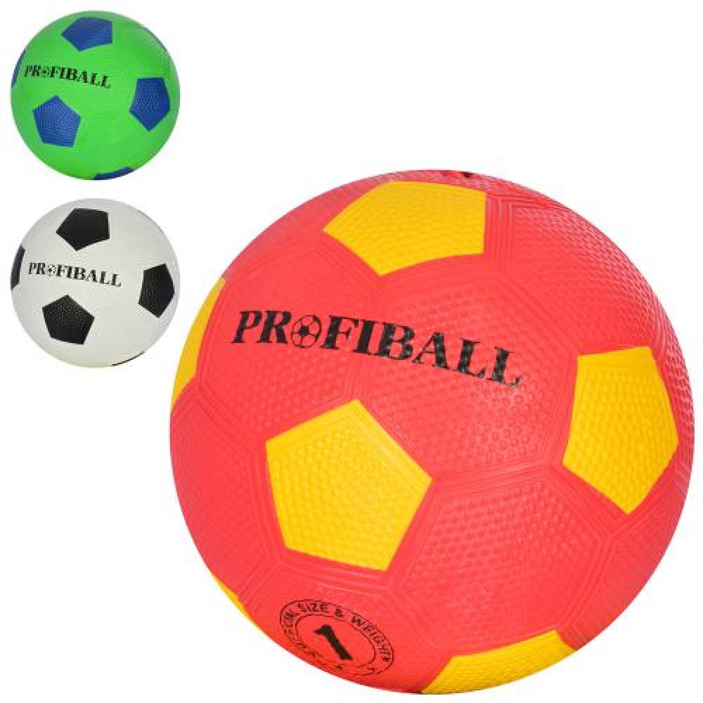 Мяч футбольный мини №1 резиновый