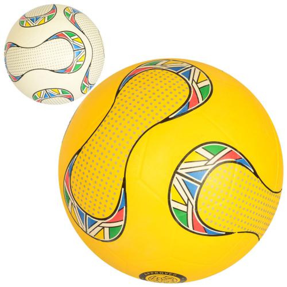 М'яч футбольний розмір 5 гумовий 400 грам