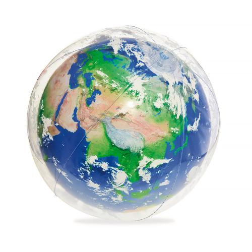 Мяч надувной 'Земной шар' 61 см