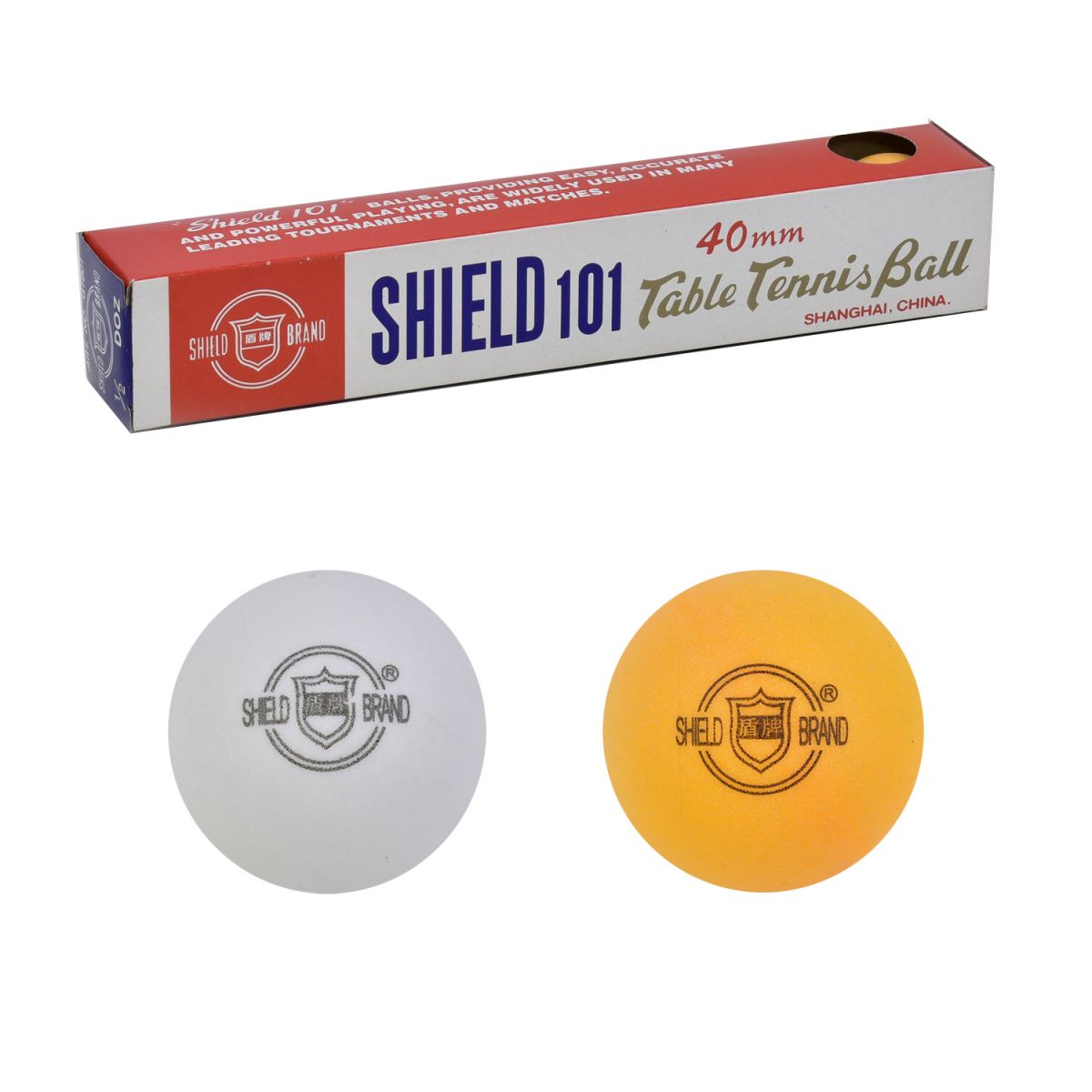М'ячики для настільного тенісу 'Shield 101'