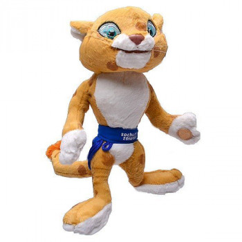 М'яка іграшка Леопард 'Олімпіада 2014'