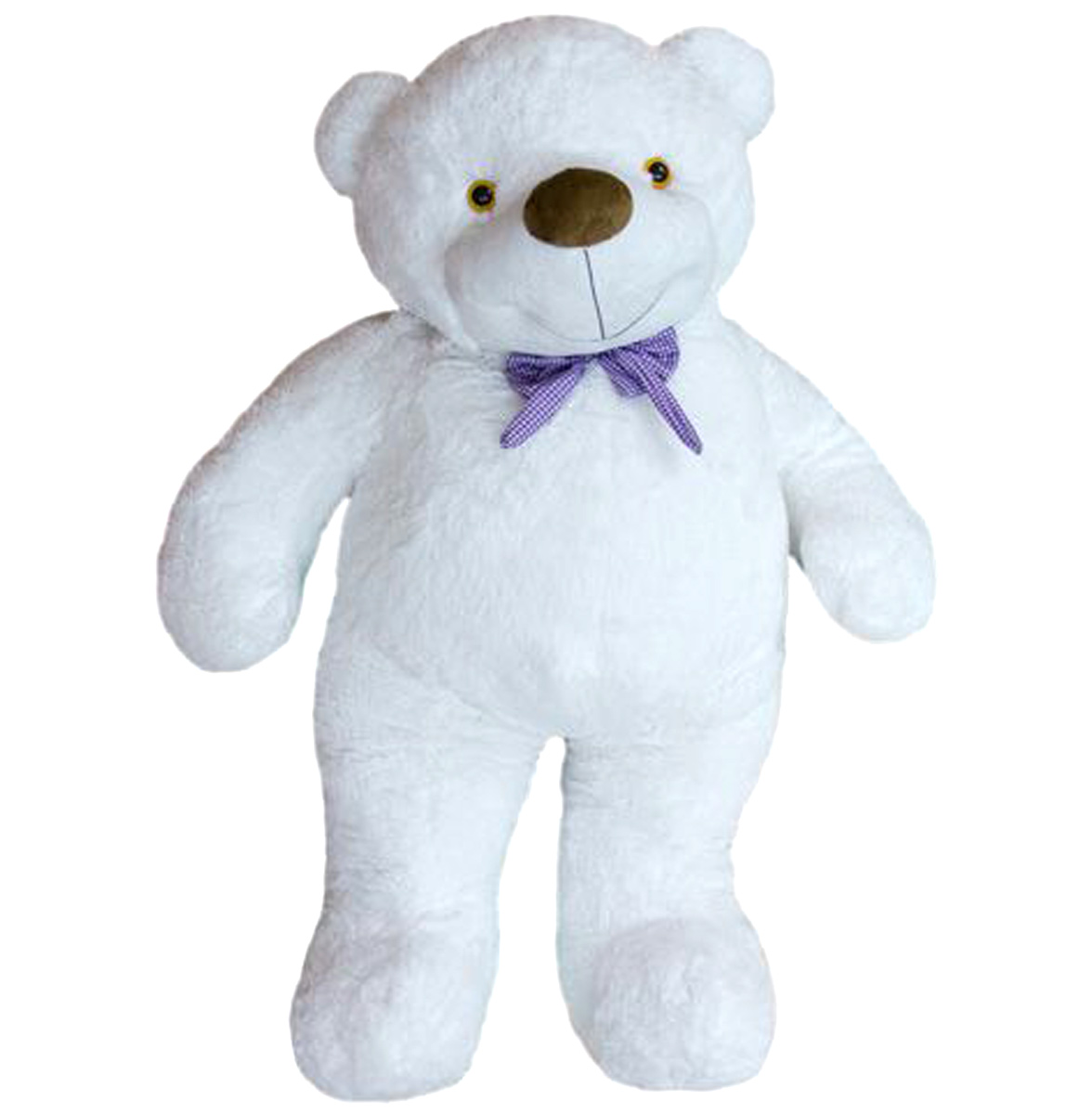 М'яка іграшка Ведмідь Бо 137 см білий