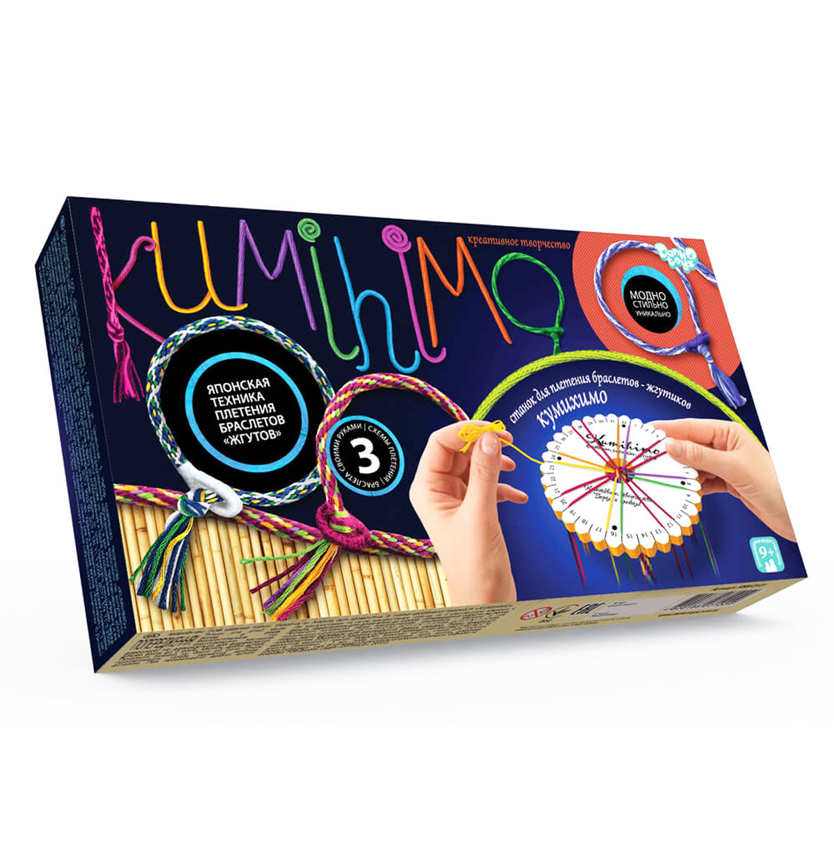 Набір № 1 для плетіння браслетів 'KUMIHIMO'