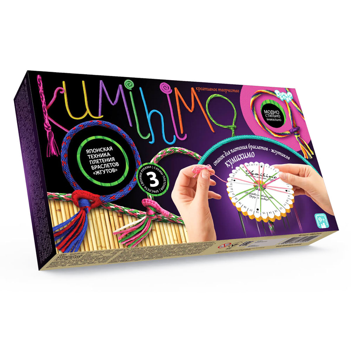 Набір № 2 для плетіння браслетів 'KUMIHIMO'
