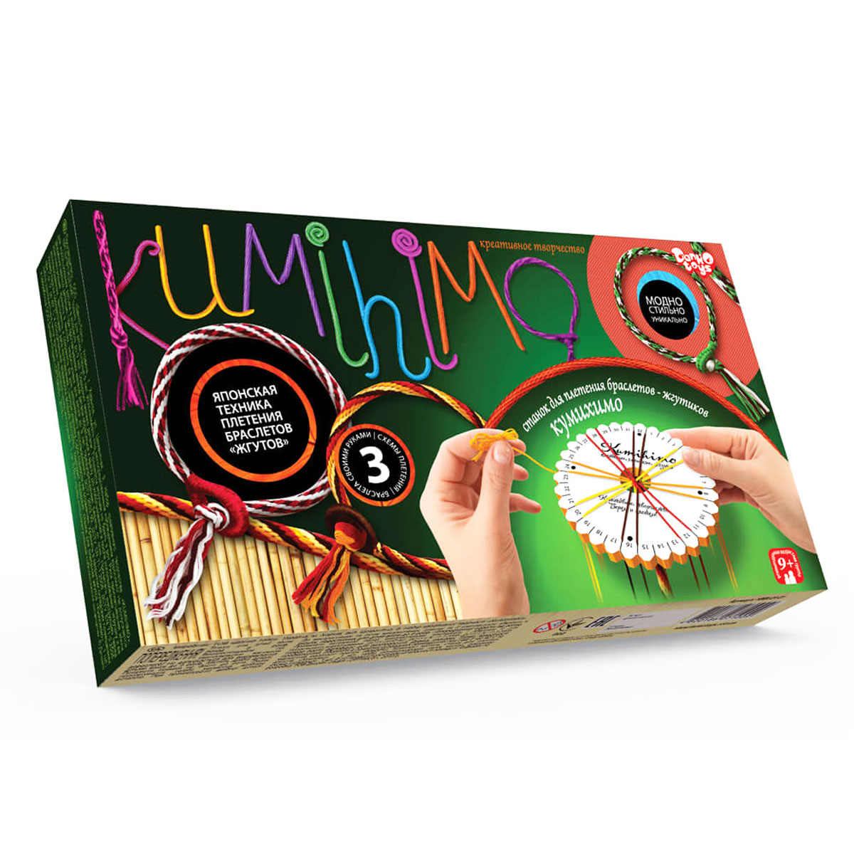Набір № 3 для плетіння браслетів 'KUMIHIMO'