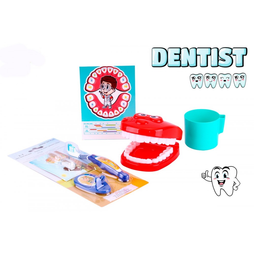 Набор детский 'Стоматолога' с зубной щеткой