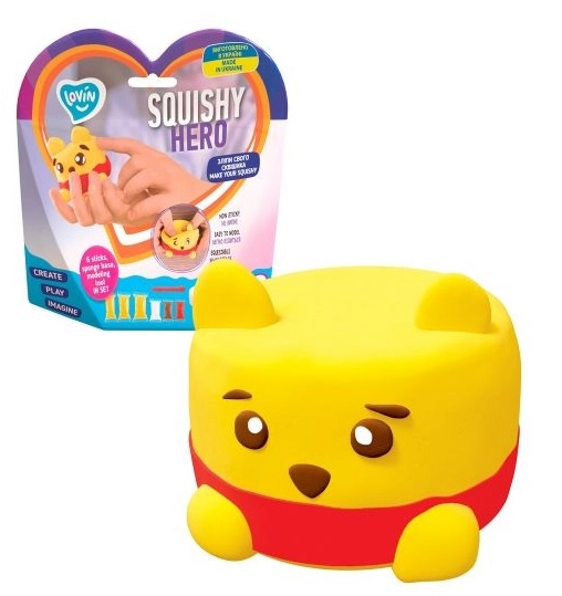 Набір для ліплення із повітряного пластиліну 'Squishy Squiny Pooh'