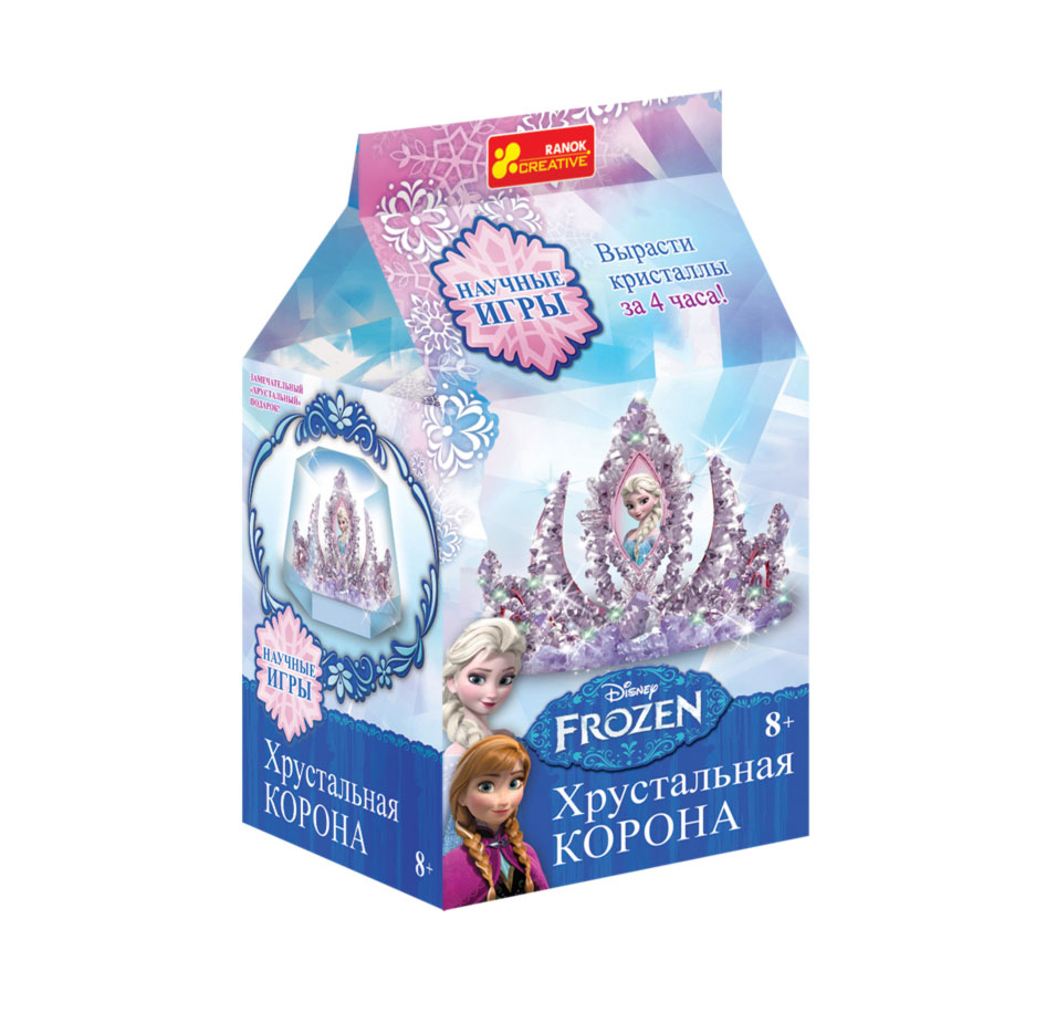 Набор для опытов 'Корона в кристаллах Frozen'
