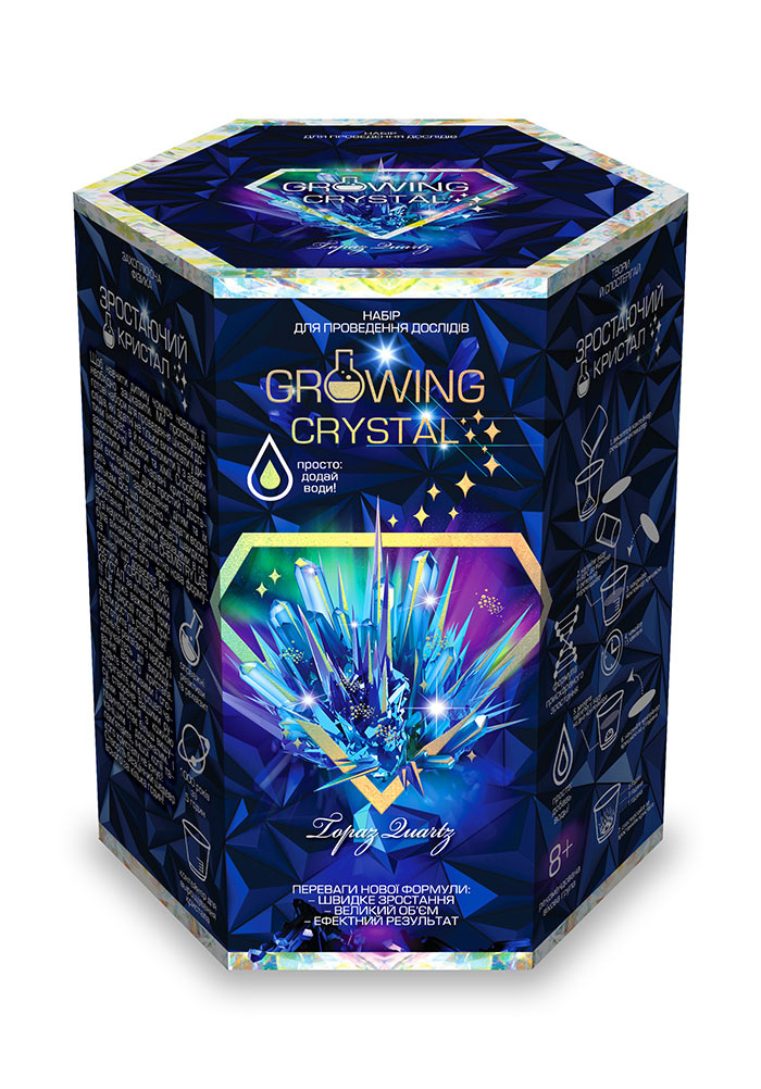 Набір для проведення дослідів з кристалами 'Growing Crystal 4'