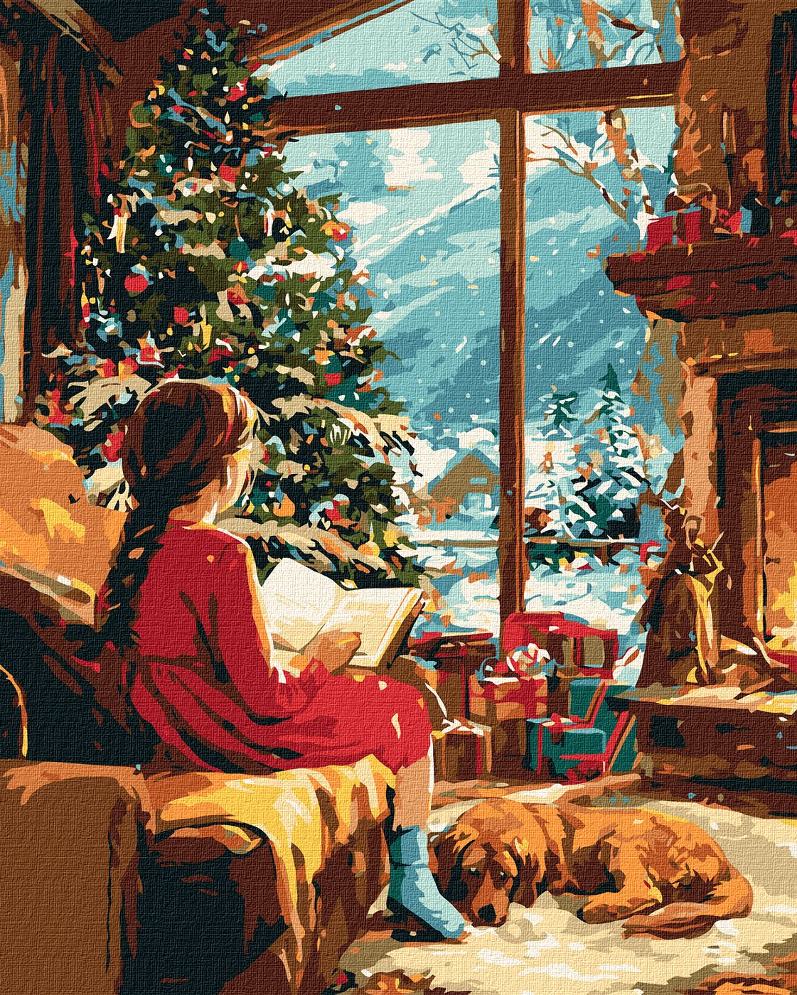 Набор для росписи по номерам 'В ожидании чуда'