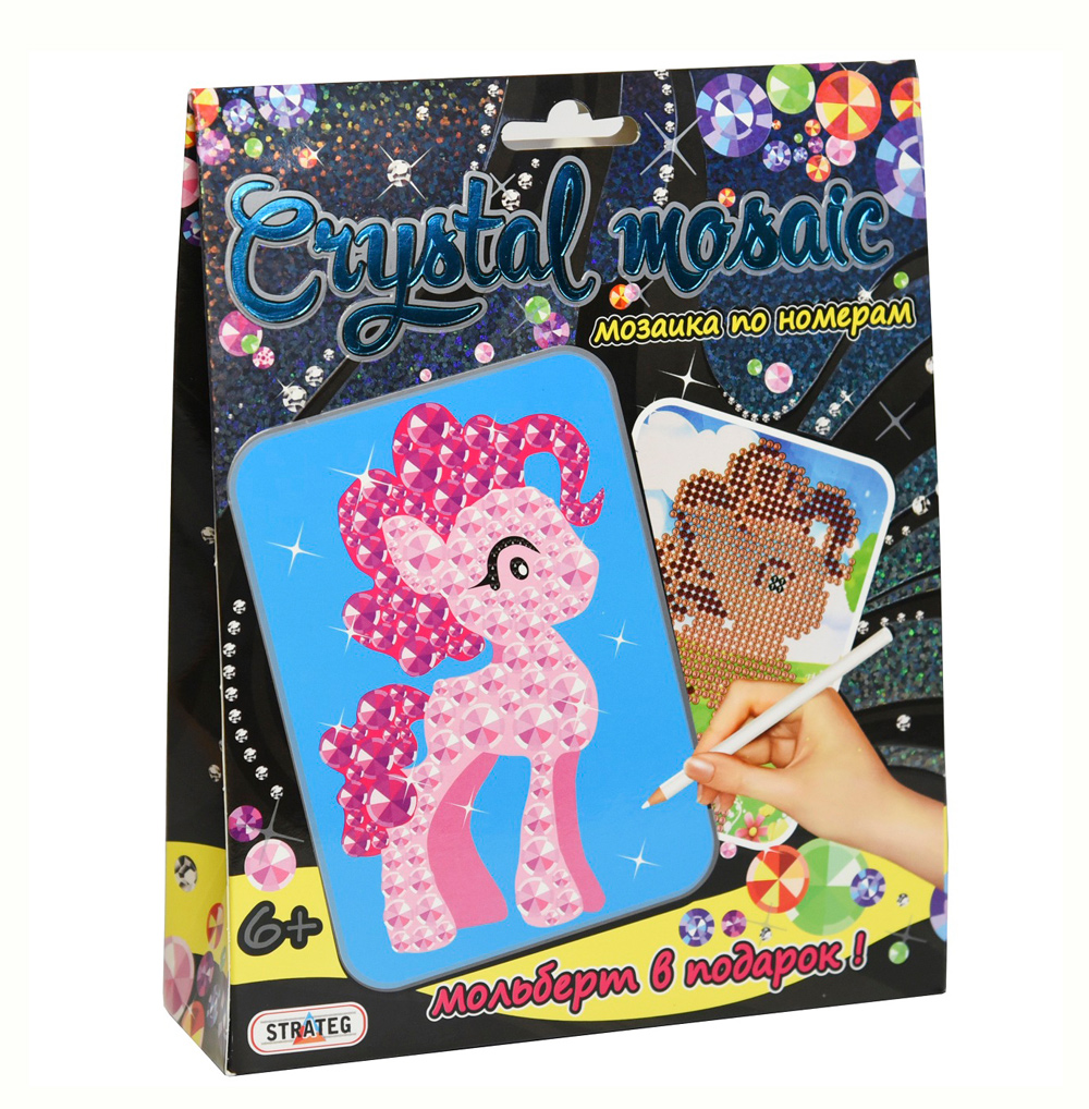 Набор для творчества Crystal mosaic 'Пони'