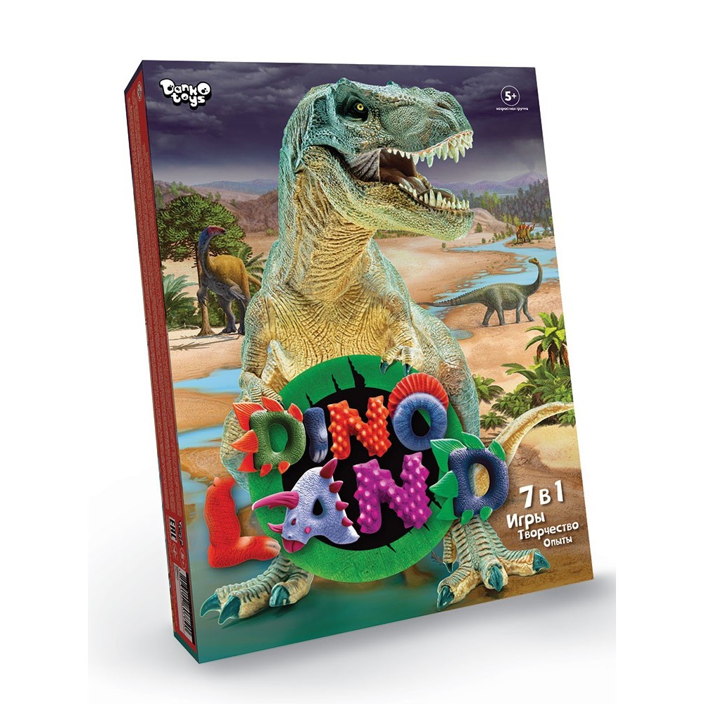 Набір для творчості 'Dino Land 7 в 1'