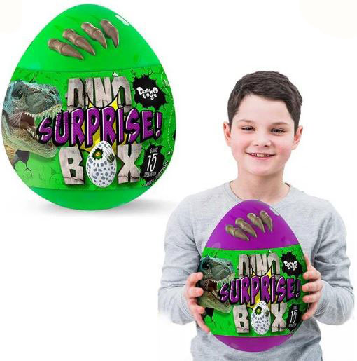 Набір для творчості 'Dino Surprise Box' з рукавичкою динозавром