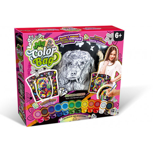 Набір для творчості 'My Color Bag' сумка-розмальовка з собакою