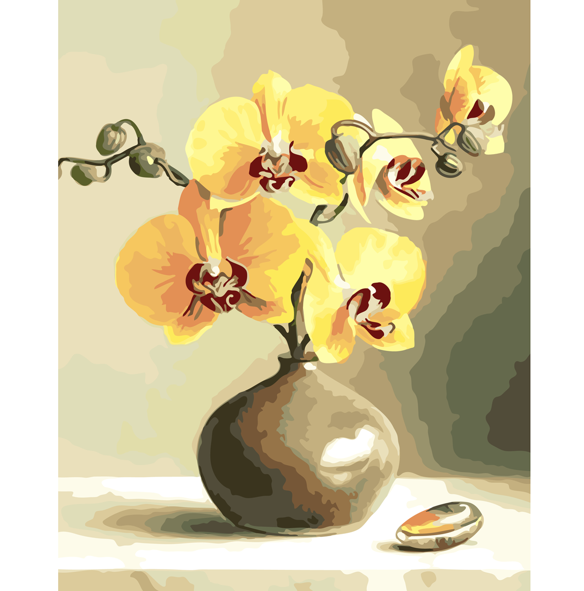 Набор для творчества картина по номерам 'Орхидеи'