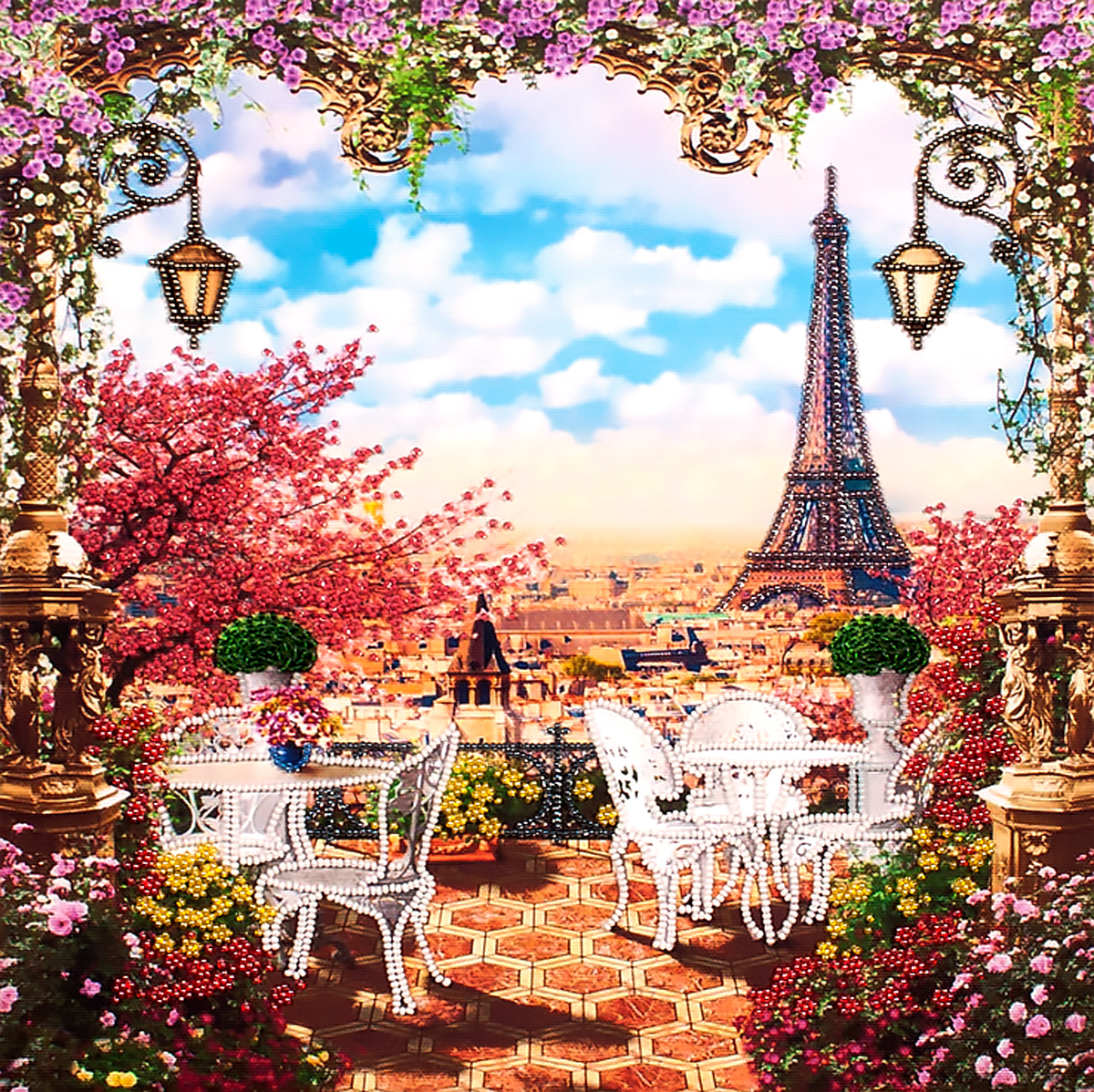 Набір для вишивання бісером 'Весна в Парижі'