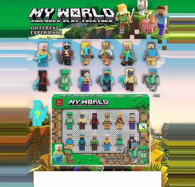 Набор фигурок 12 героев