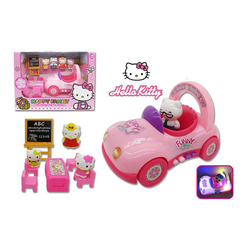 Набір героїв з транспортом 'Hello Kitty' для дівчаток