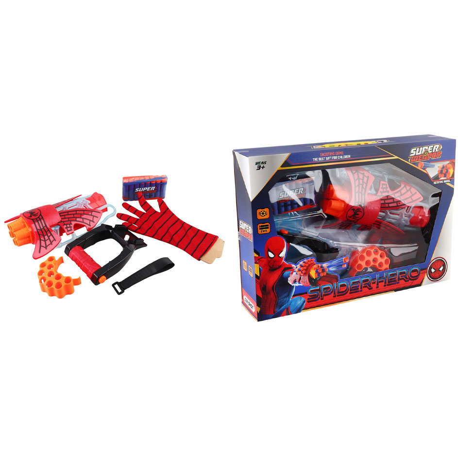 Набір героя з пістолетом 'Людина павук'