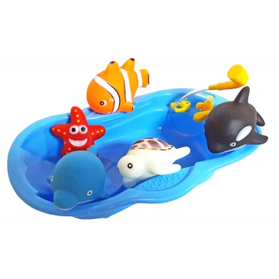 Набор игрушек для купания 'Морские жители'