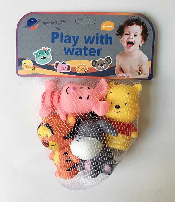 Набор игрушек пищалок для ванной 'Винни пух'