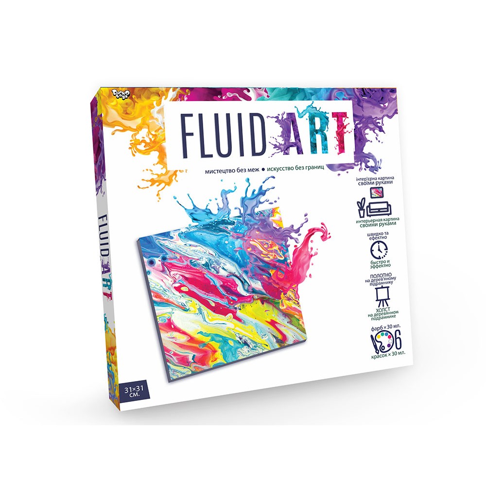 Набор креативного творчества 'Fluid ART'