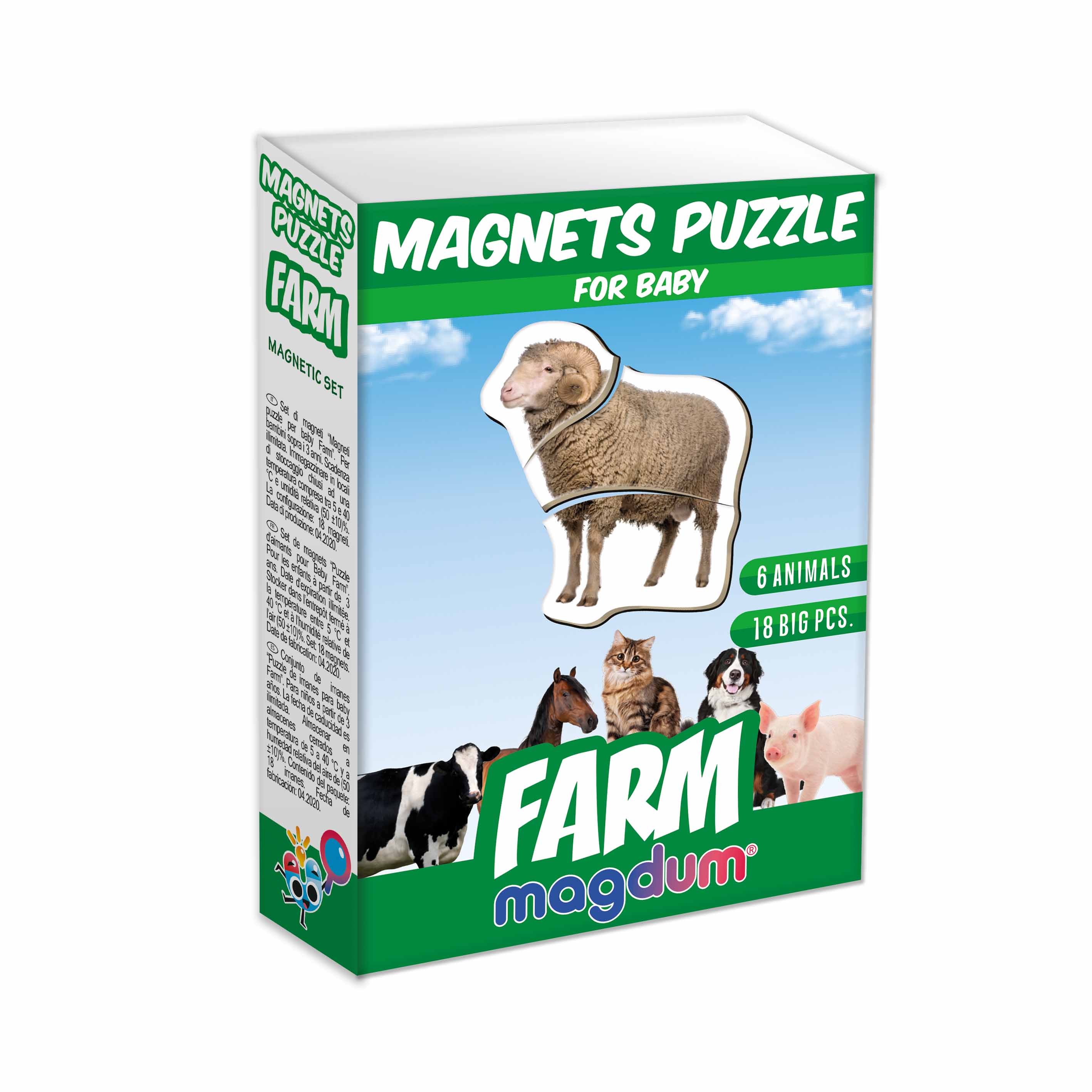 Набір ігрових магнітів 'Ферма'