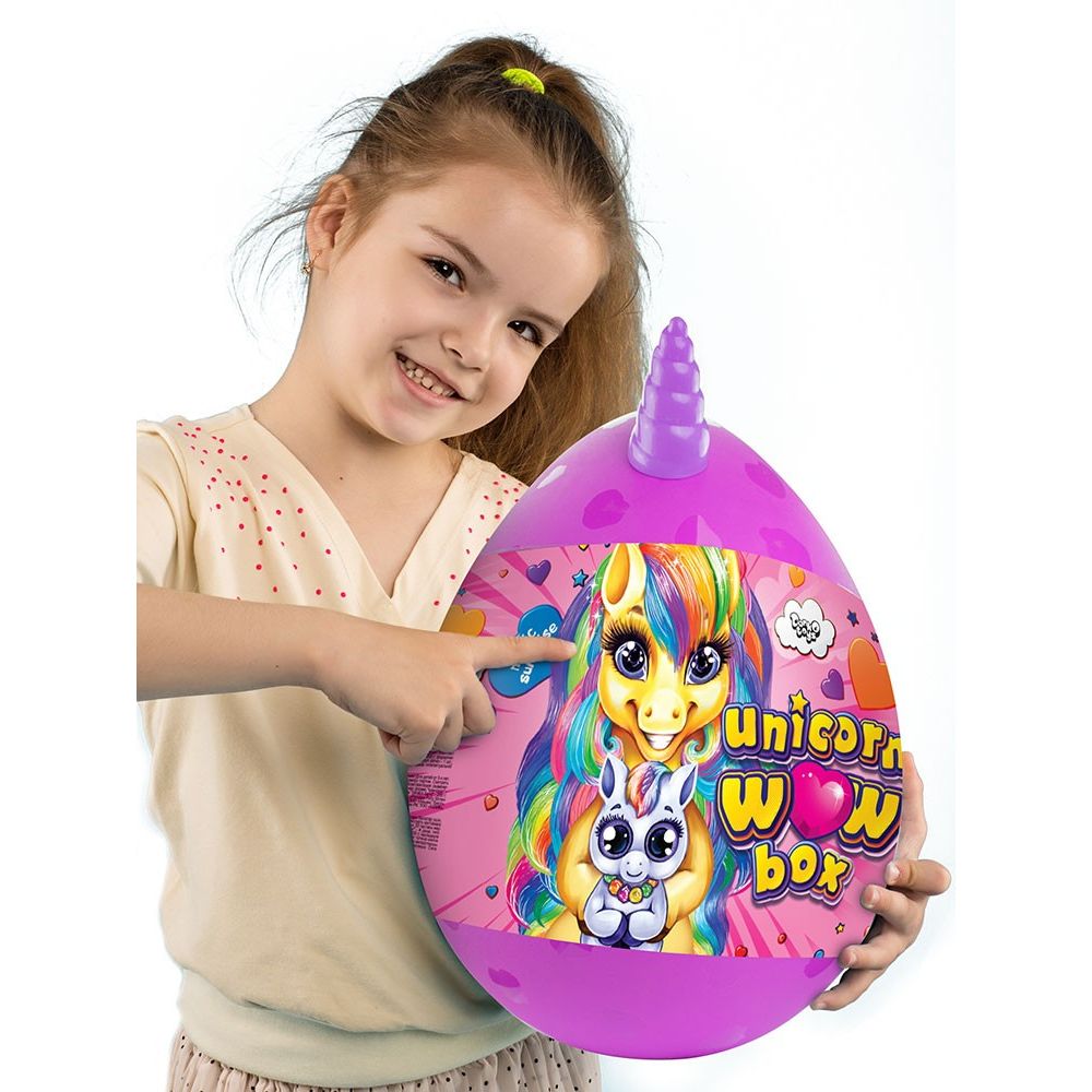 Набір подарунковий для творчості 'Unicorn WOW Box' великий Яйце Єдиноріг