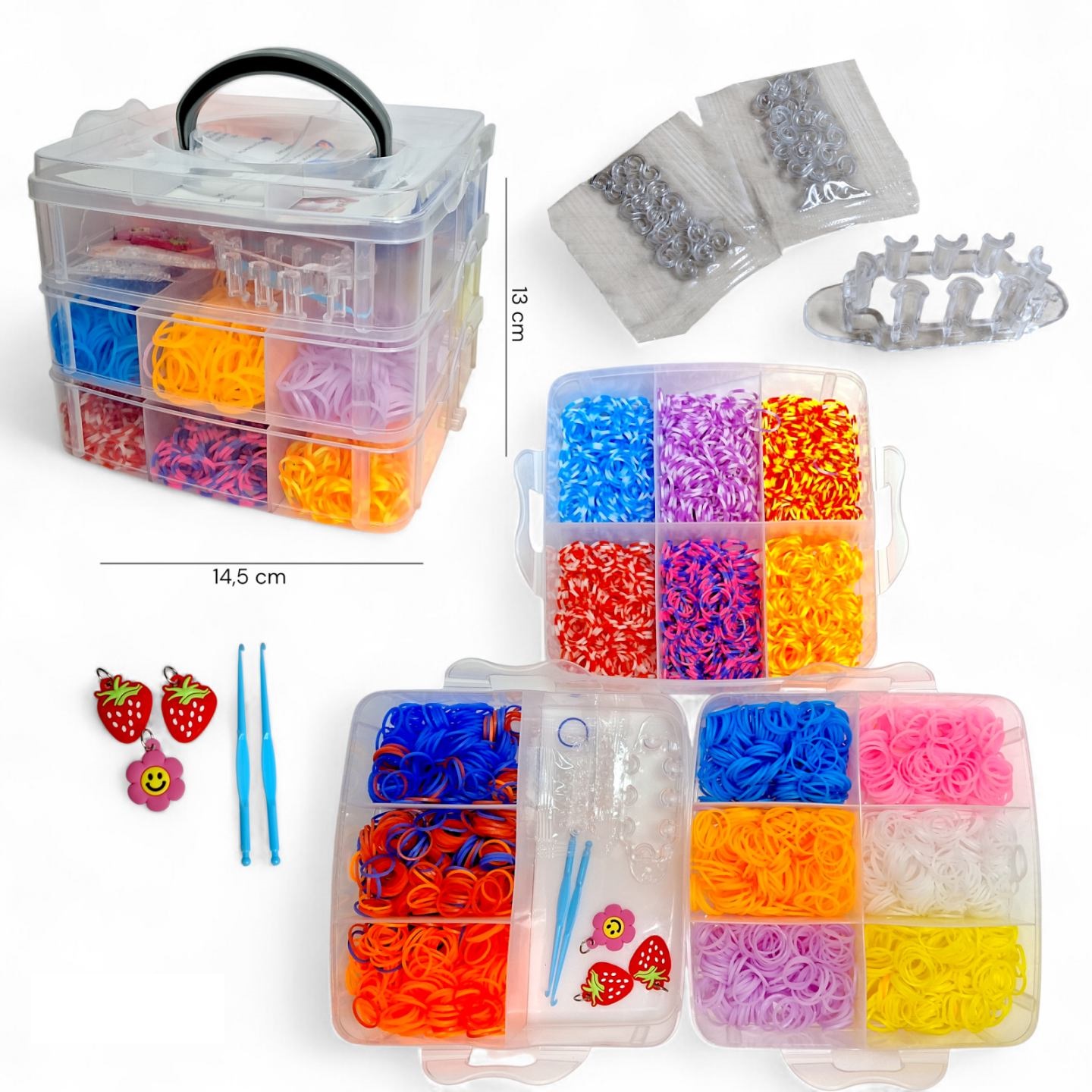 Набір гумок для плетіння