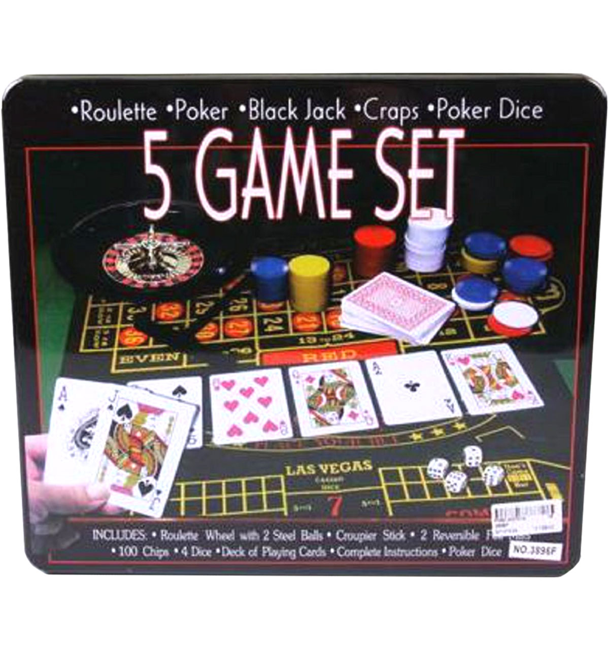Настільна гра 'Покер' 5в1