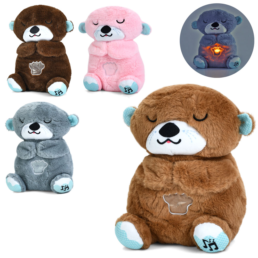 Ночник детский плюшевый 'Выдра'