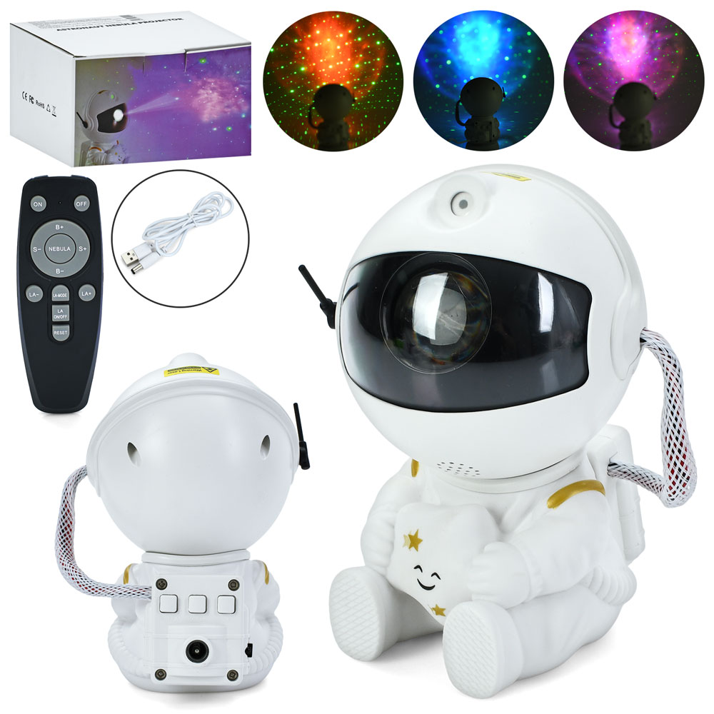 Ночник-проектор детский 'Космонавт'