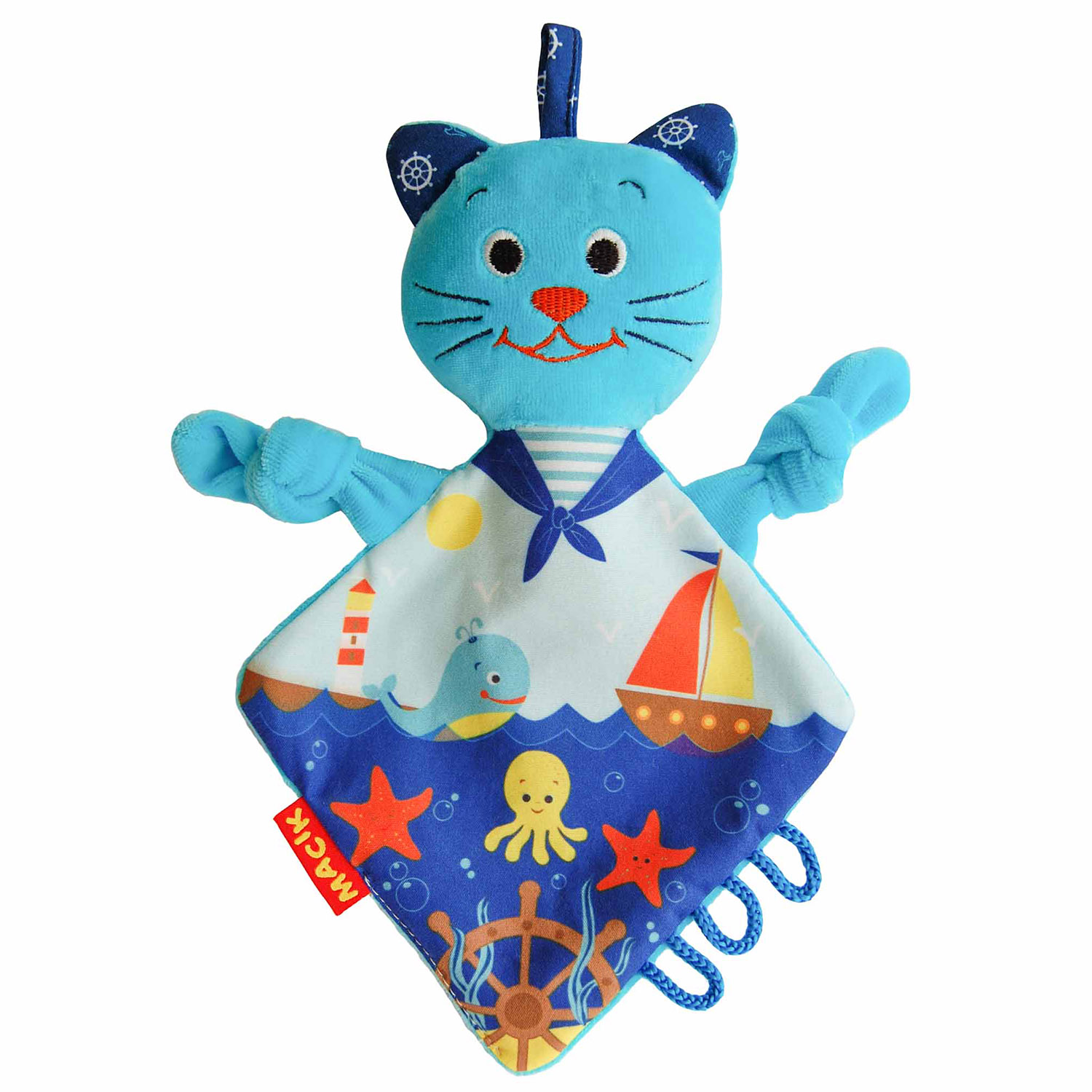 Іграшка для малюка обнімашка 'Кіт-моряк'