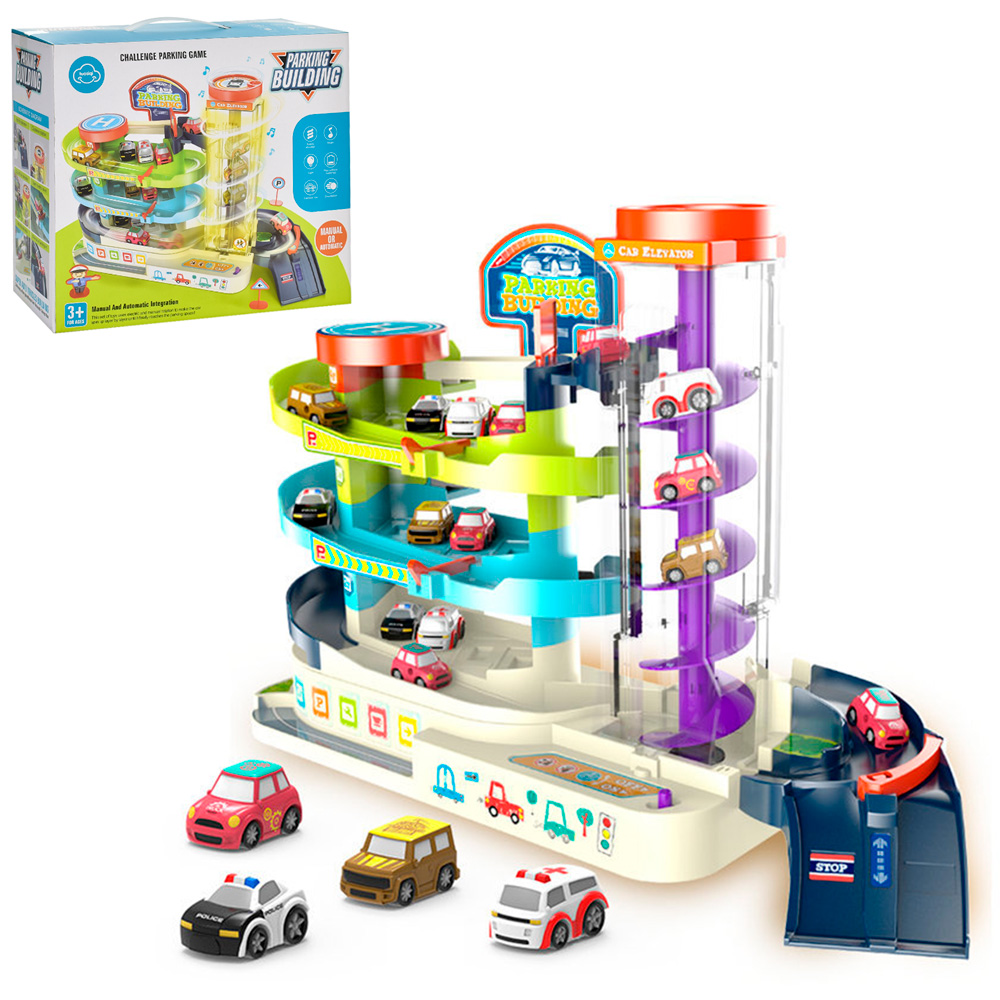 Паркинг 3-х этажный с автоматическим лифтом