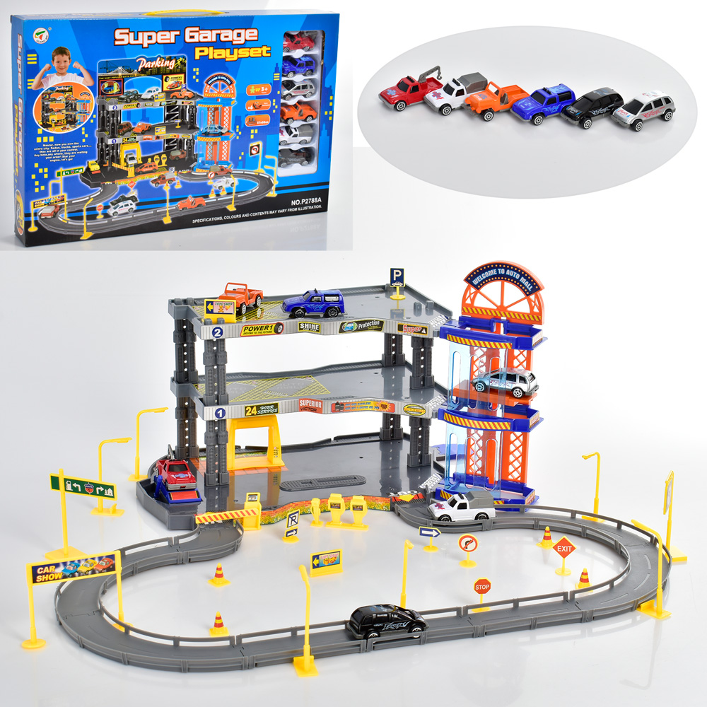 Паркинг 3-х этажный с лифтом