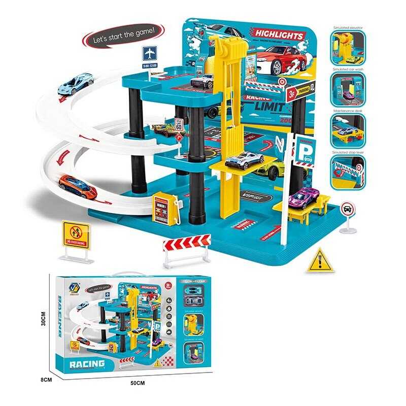 Паркинг 3-х уровневый с лифтом
