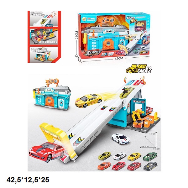 Паркинг-трек для машинок 'СТО'